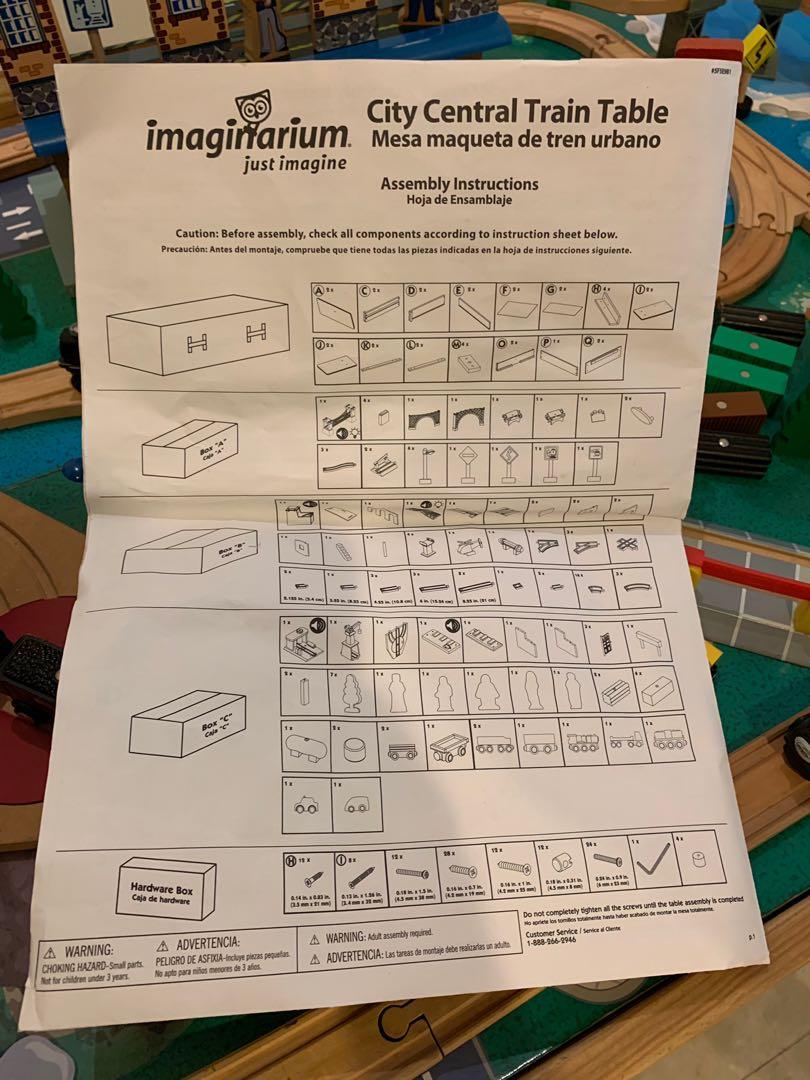 Train Table & Set Imaginarium City Central, Hobbies & Toys, Toys