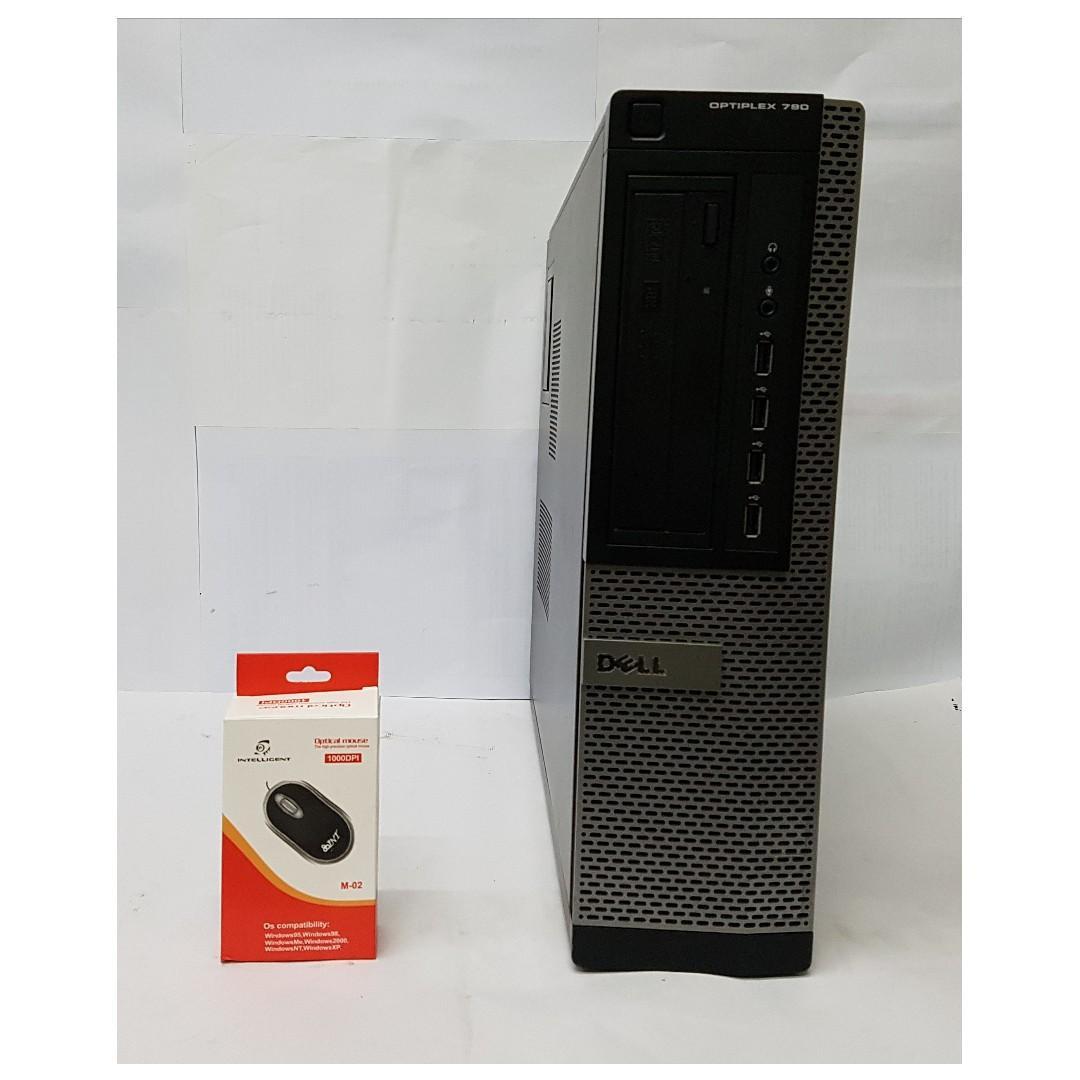 Used Dell Optiplex 790 Dt With Intel Core I5 2300 2 80ghz And Optical Mouse Int M02 Electronics Computers Desktops On Carousell