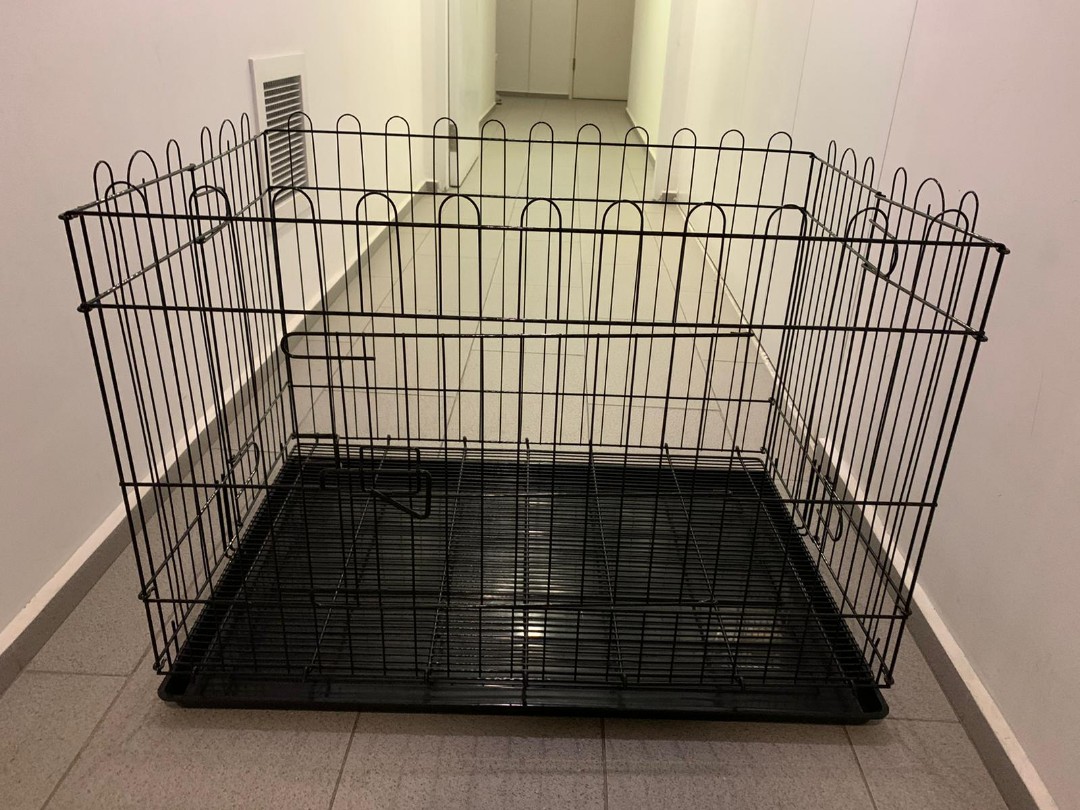 used large dog cage