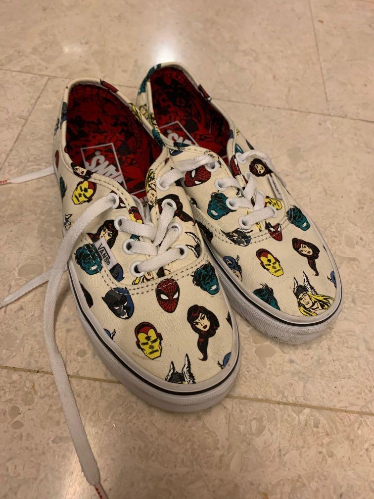 Vans shoes marvel