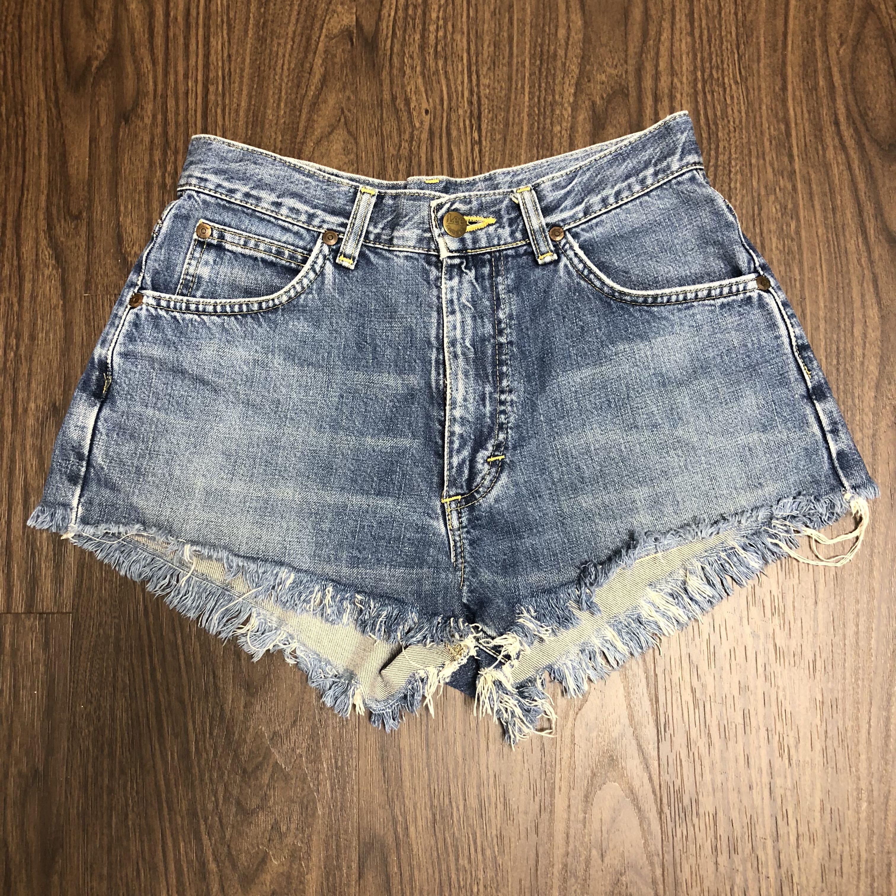 lee jean shorts womens
