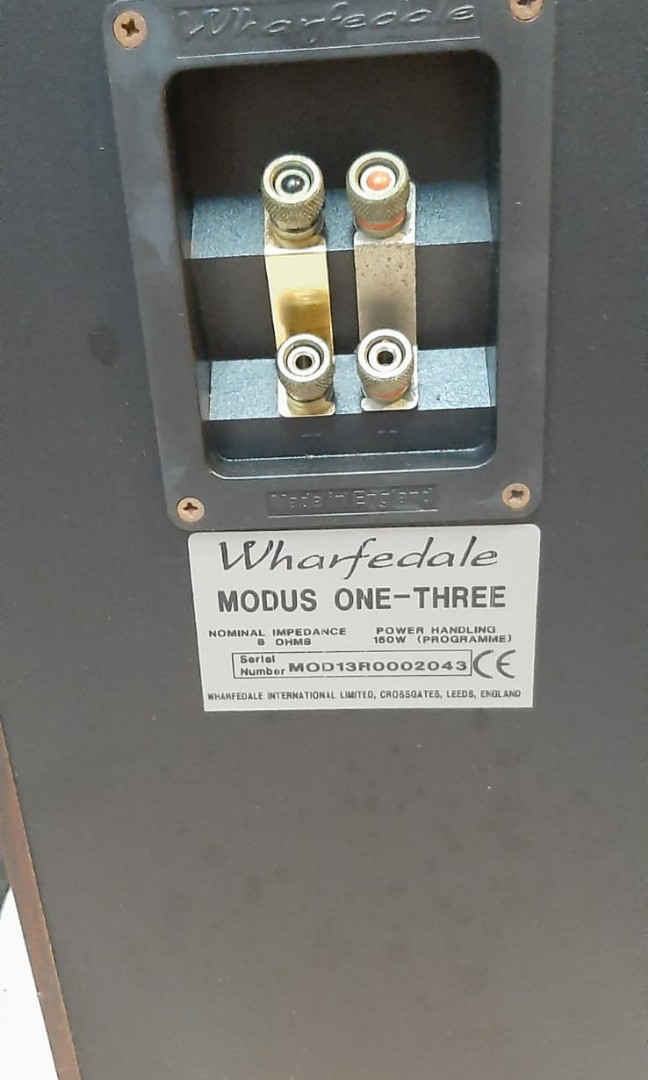 Wharfedale Modus One Three Floorstanding Speaker, Audio, Soundbars