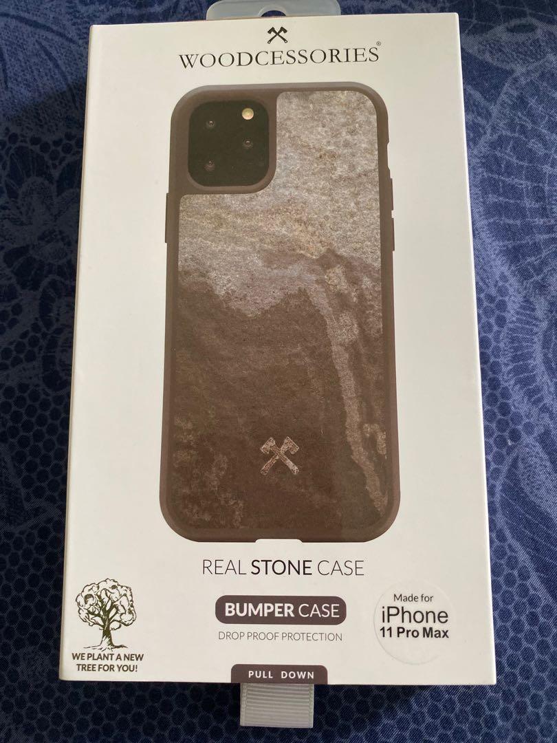 Real Stone Case For Iphone 11 Pro Max Mobile Phones Tablets Mobile Tablet Accessories Mobile Accessories On Carousell