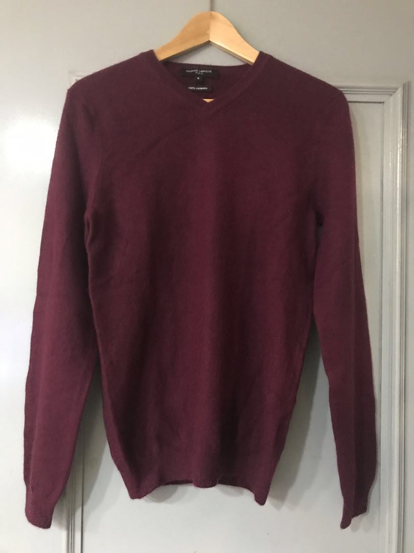 Cashmere jumper Louis Vuitton Red size M International in Cashmere -  29836634