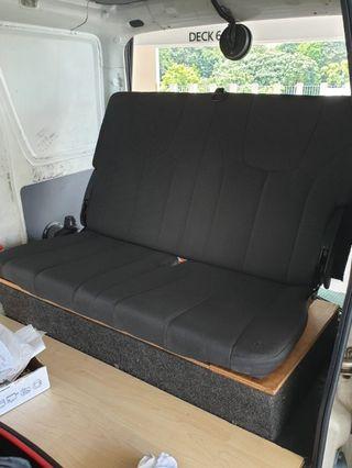 Van Foldable Sofa with Storage Box