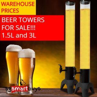 Beer Tower Dispenser 3L/100oZ Liquor Tower Drink Beverage