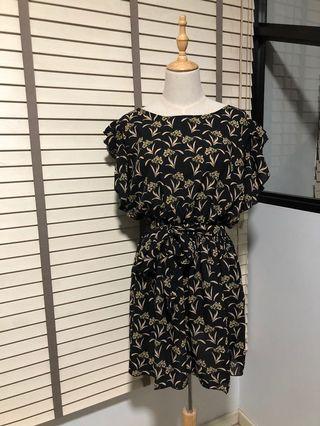 Floral Short Dress