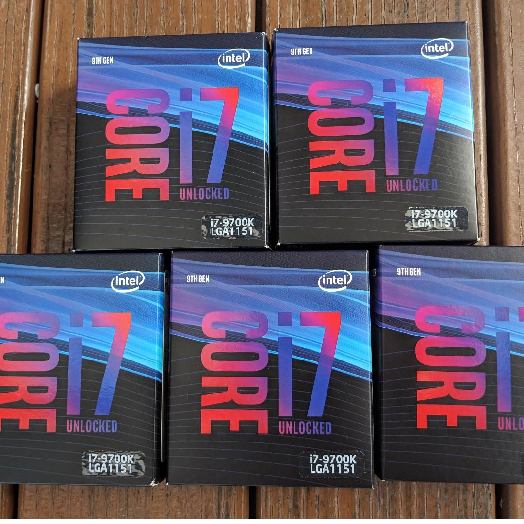 Intel Core I7 9700k Up To 4 9ghz Turbo 37 Months Warranty Lga1151 9700k 9700kf Electronics Computer Parts Accessories On Carousell