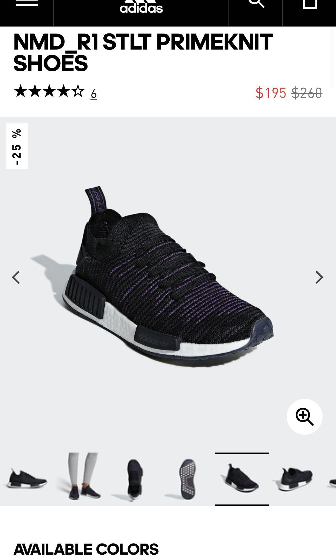 adidas nmd r1 stlt primeknit shoes