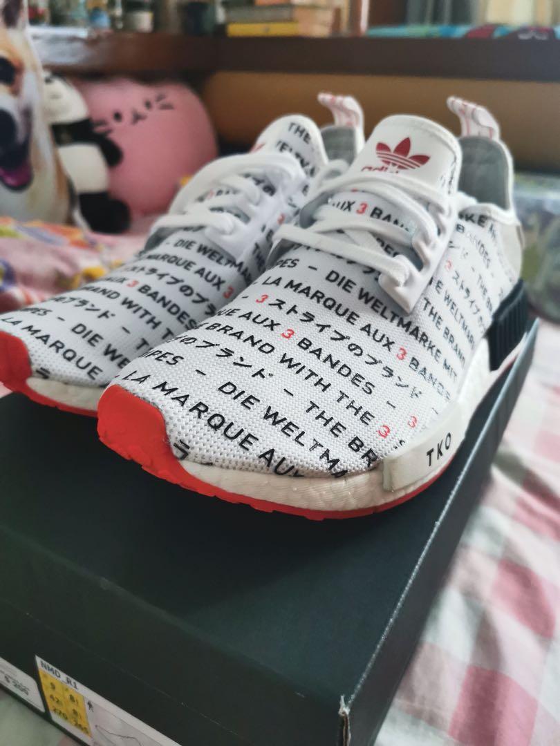 Adidas nmd r1 tokyo white 2025