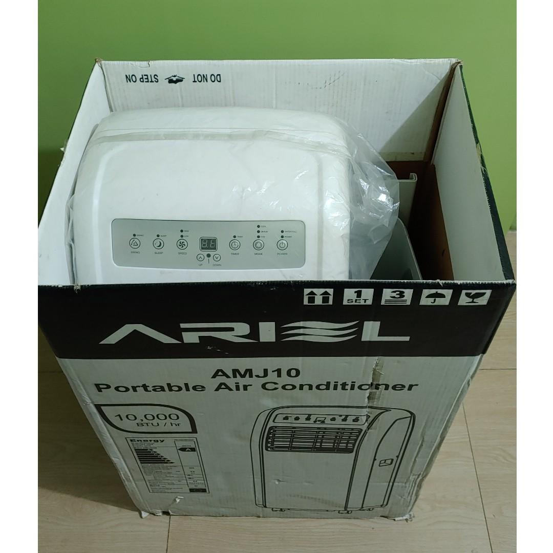 Ariel Portable Aircon Amj10 1hp Tv Home Appliances Air Conditioning And Heating On Carousell