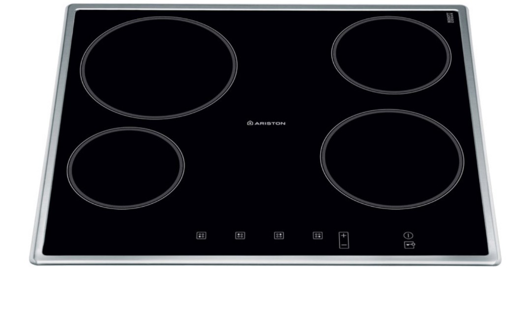 Ariston NRA640X 60cm Vitoceramic Hob, Furniture & Home Living