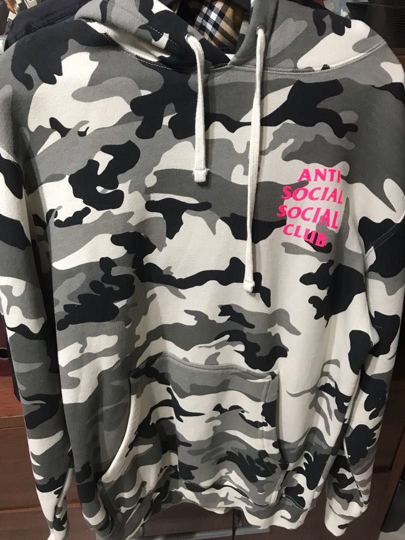 assc frozen camo hoodie