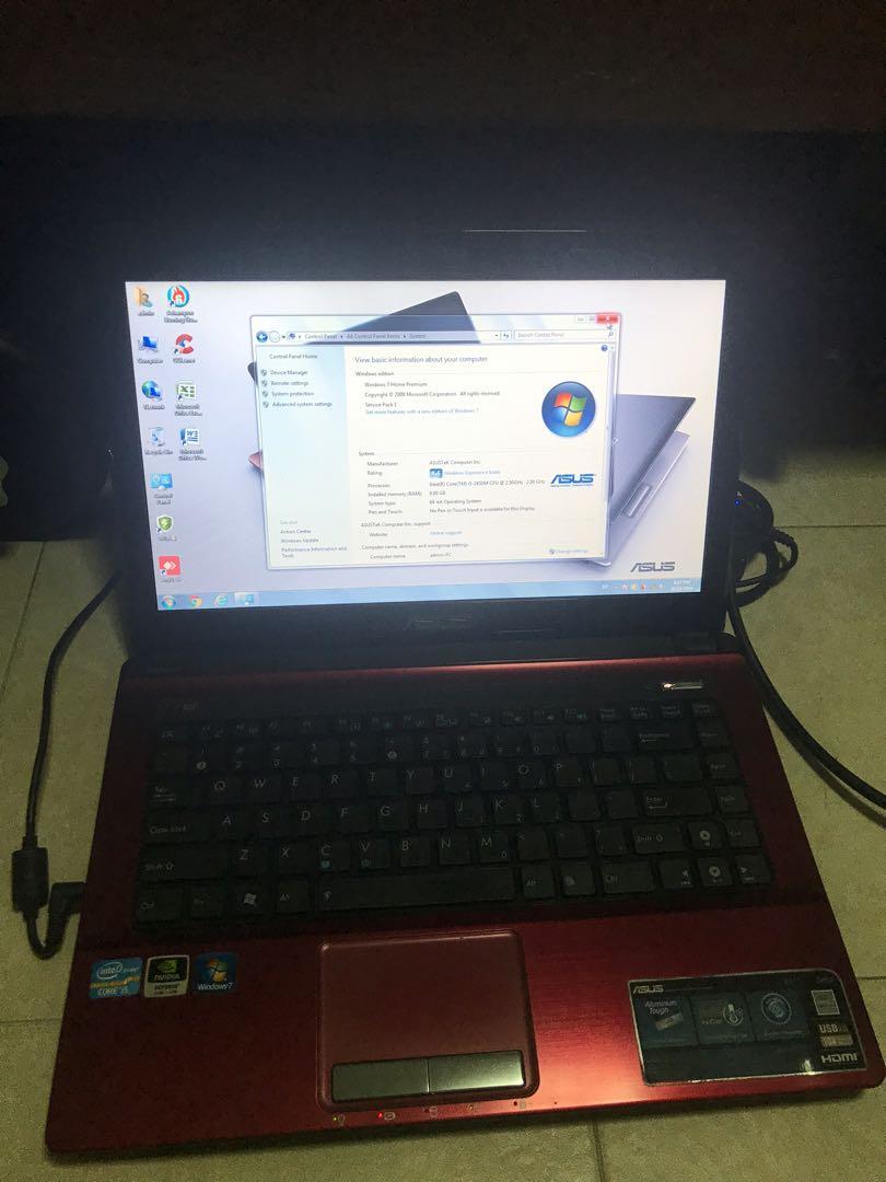 Asus A43s Core I5 Electronics Computers Laptops On Carousell