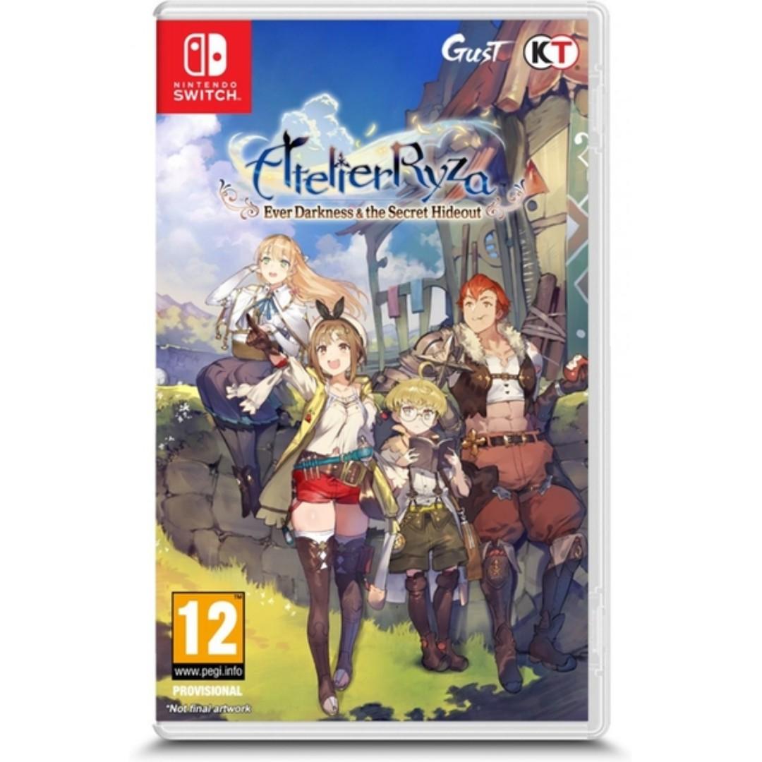 Atelier Ryza Ever Darkness The Secret Hideout Nintendo Switch Game Toys Games Video Gaming Video Games On Carousell