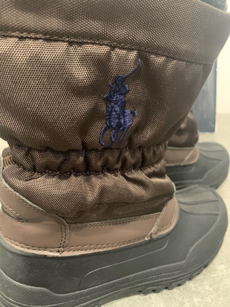 Authentic polo Ralph Lauren Kids Winter Boots / snow boots, Women's  Fashion, Footwear, Boots on Carousell