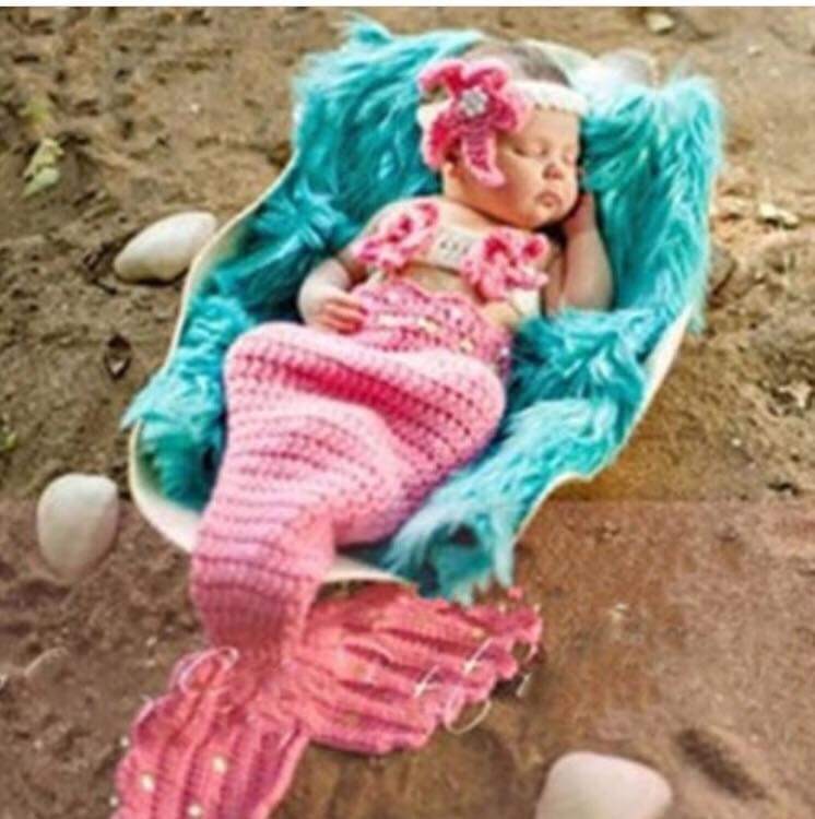 mermaid costume baby