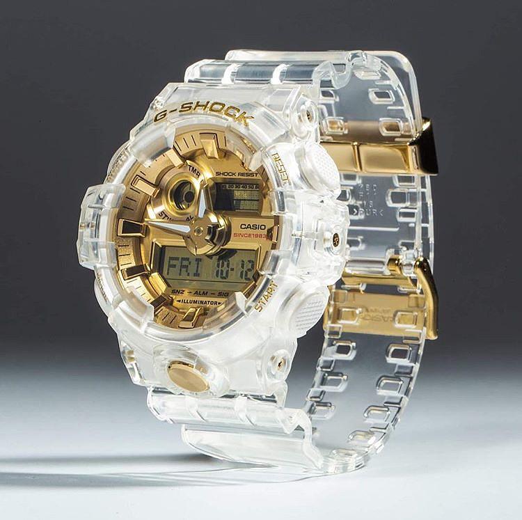 Rare BNIB Original Casio Glacier Gshock. 35th Year Limited Edition. GA735E 7ADR. 1 set only. Well kept Collection purchased from Local Casio Bugis