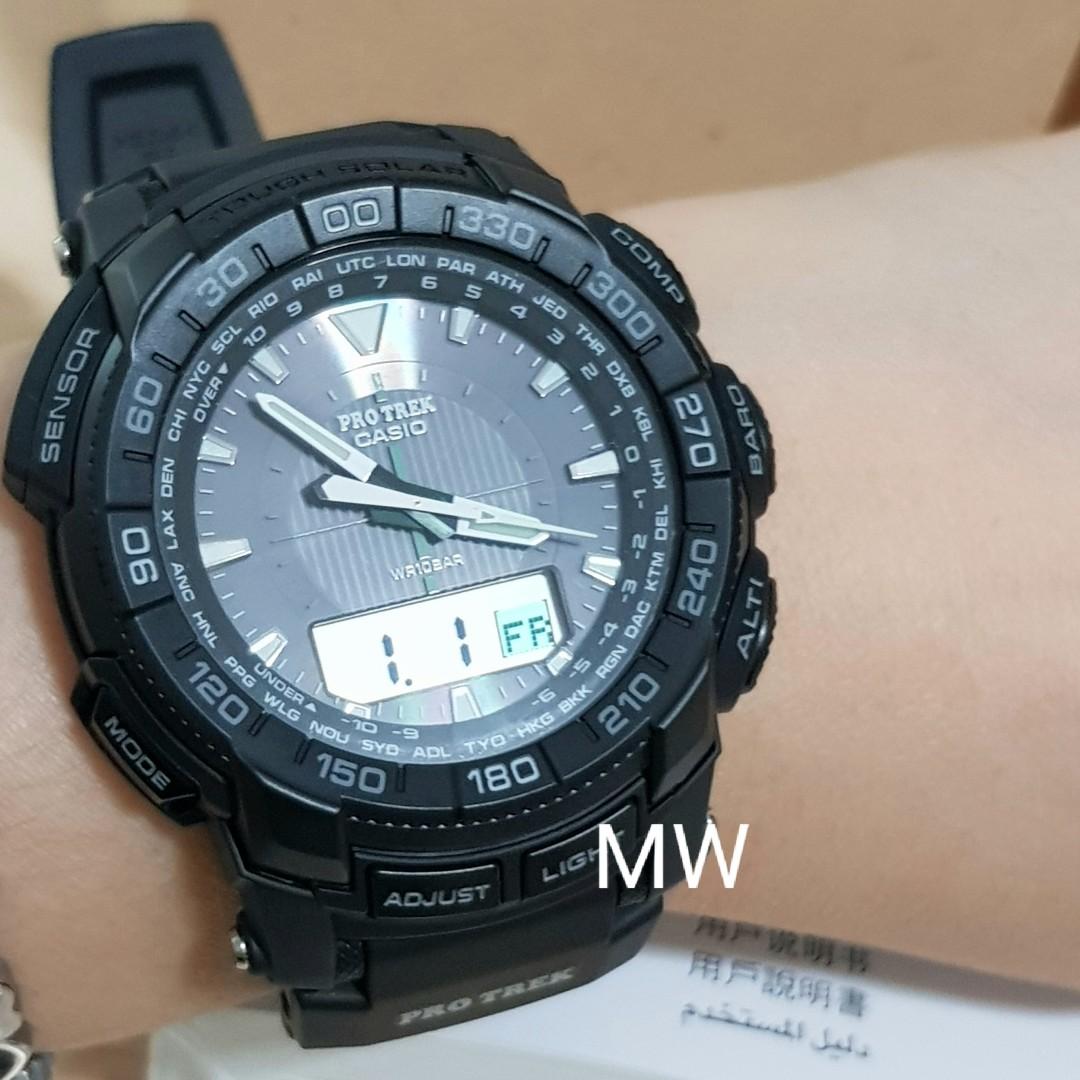 Casio PROTREK Triple Sensor Compass Barometer Thermometer