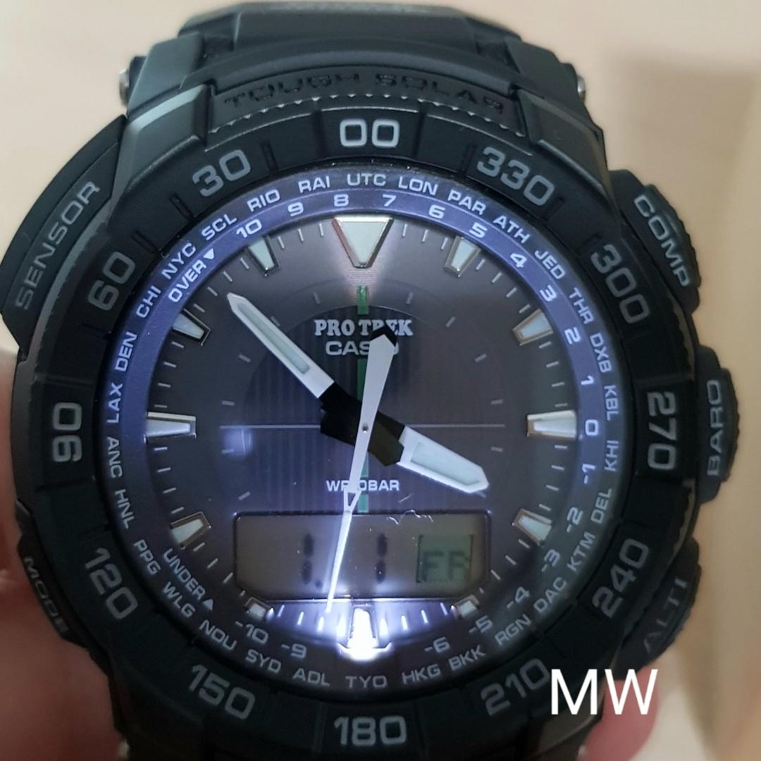 Casio PROTREK Triple Sensor Compass Barometer Thermometer