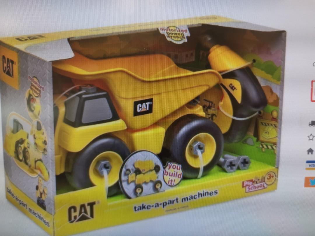 Cat Take a Part Dump Truck