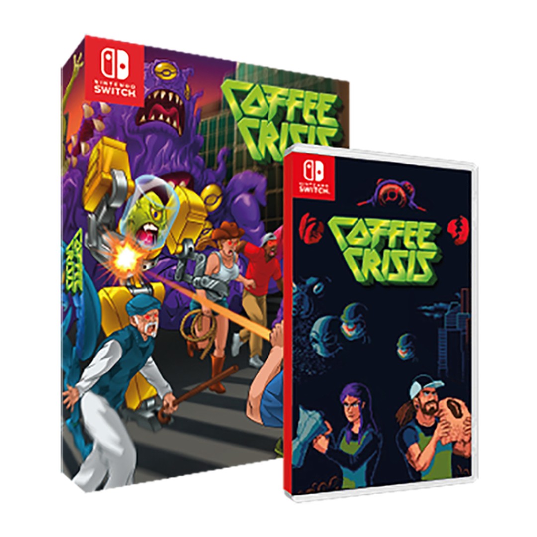 Nintendo Switch Coffee Crisis Special Edition (CODE:A1234), Video Gaming,  Video Games, Nintendo on Carousell