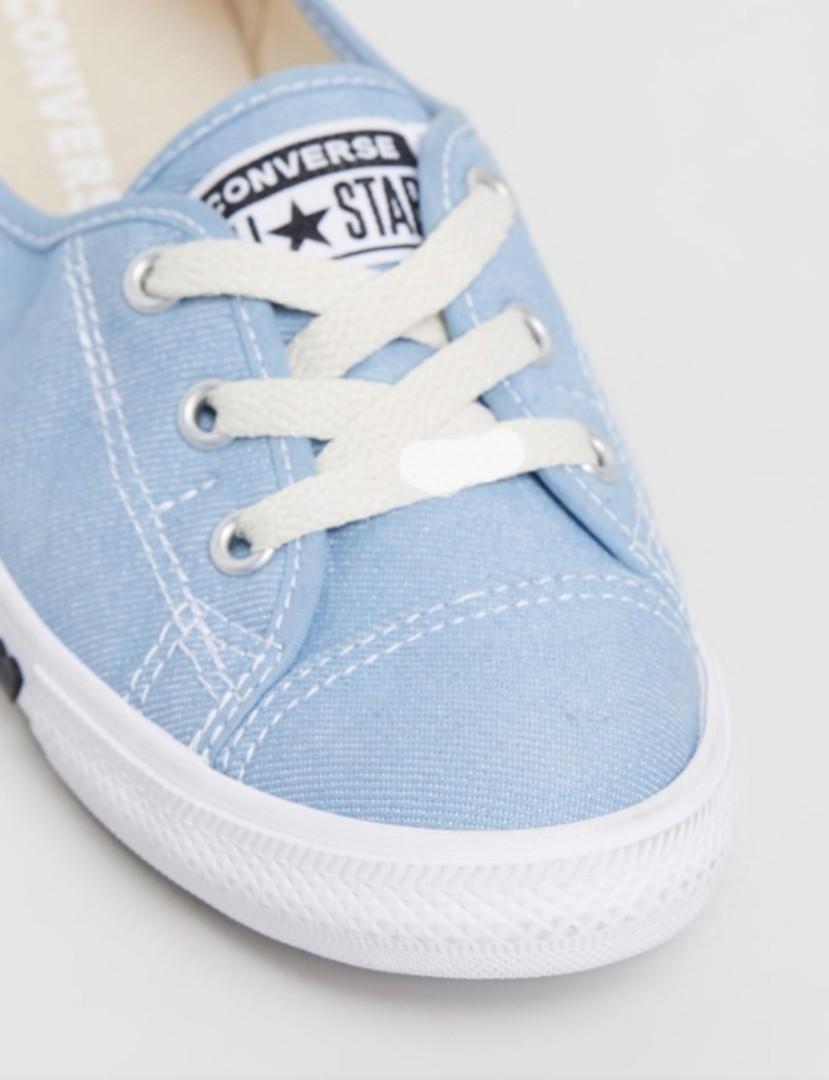 converse ballet blue