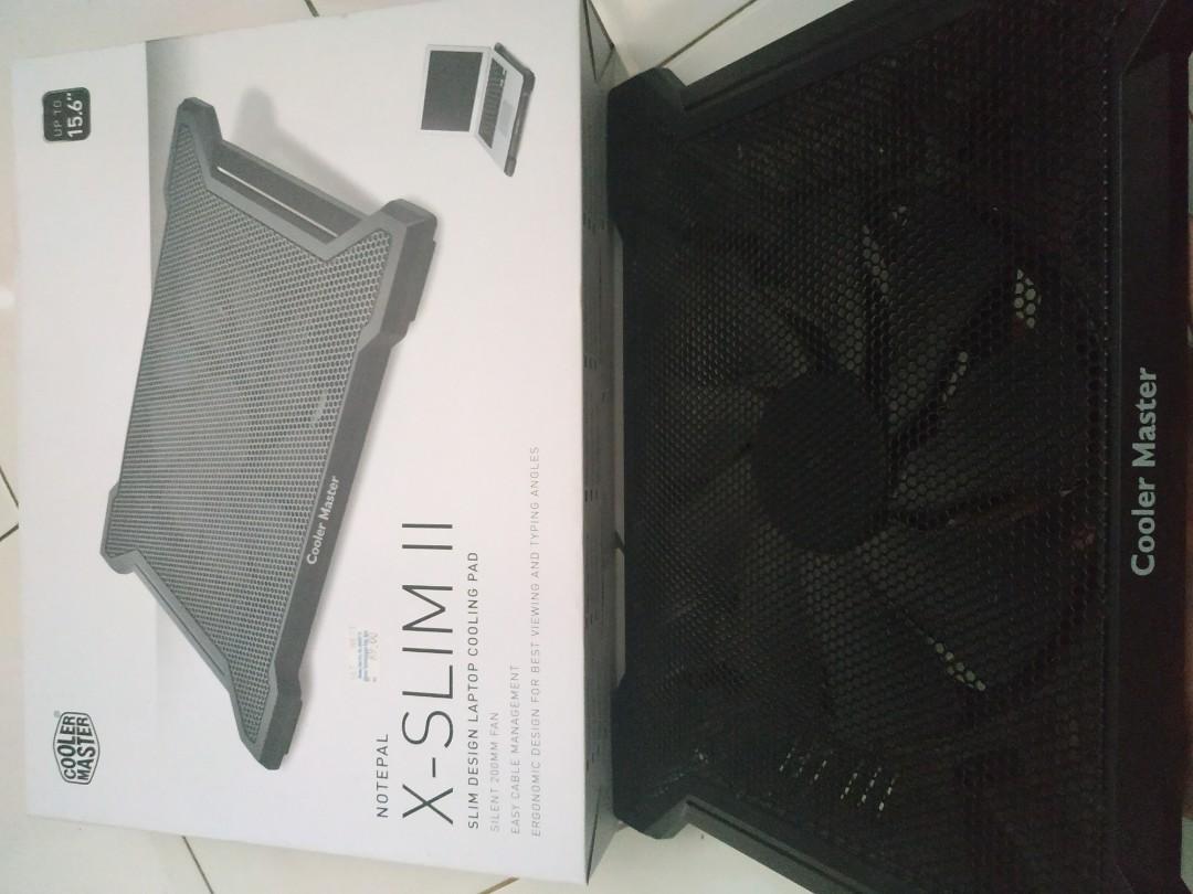 Cooler master laptop cooling fan x slim 2, Computers & Tech, Laptops