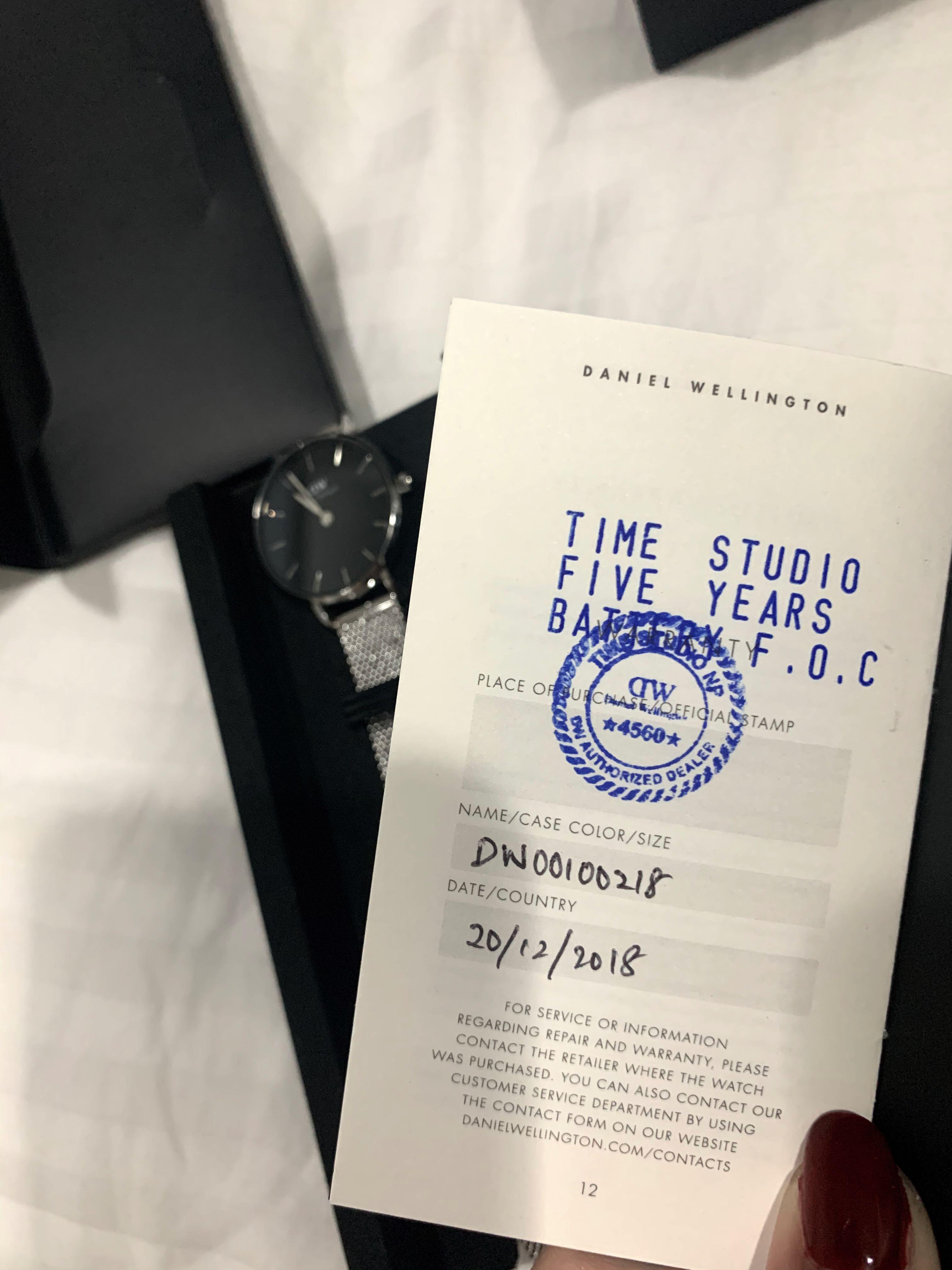 Daniel sales wellington dw00100218