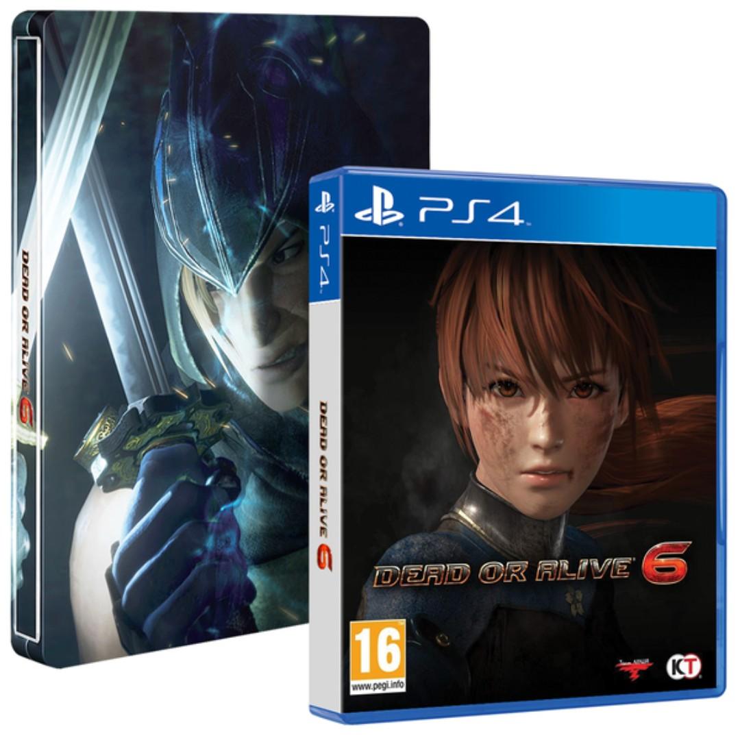 Dead Or Alive 6 Ps4 Game Steelbook Toys Games Video Gaming