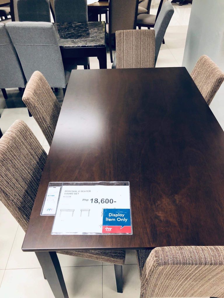 Mandaue foam dining set hot sale 6 seater