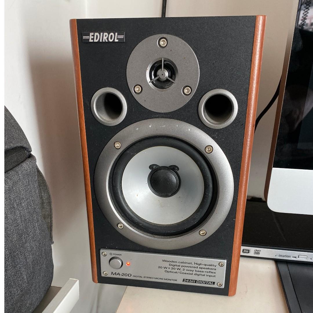 Roland Edirol Monitor speakers MA20D , 音響器材, Soundbar、揚聲器、藍牙喇叭、耳擴