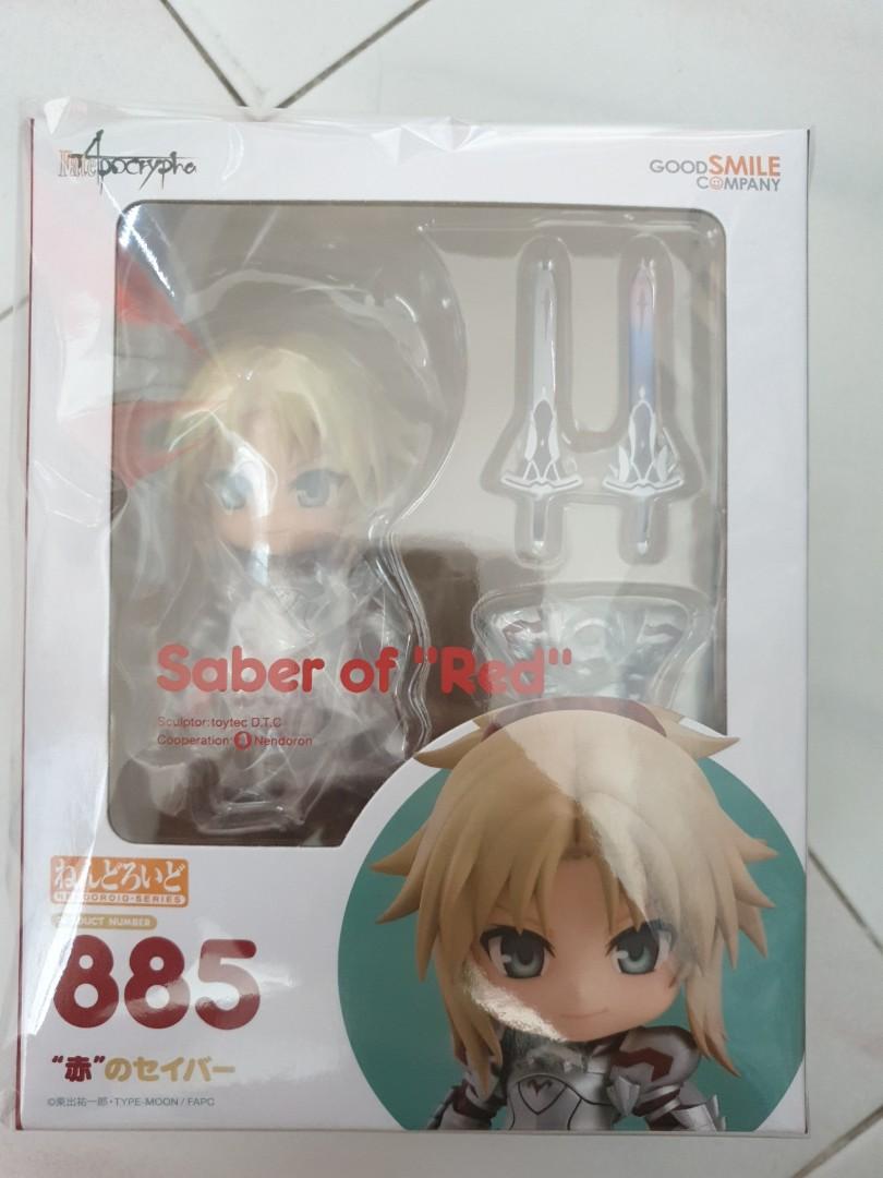Free Delivery Nendoroid 5 Fate Apocrypha Saber Of Red Good Smile Company Stay Night Zero Grand Order Toys Games Bricks Figurines On Carousell