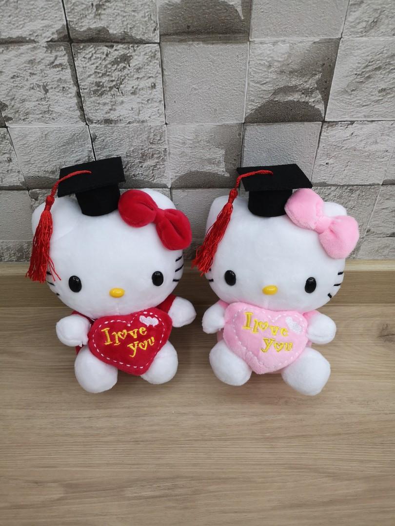 hello kitty graduation plush