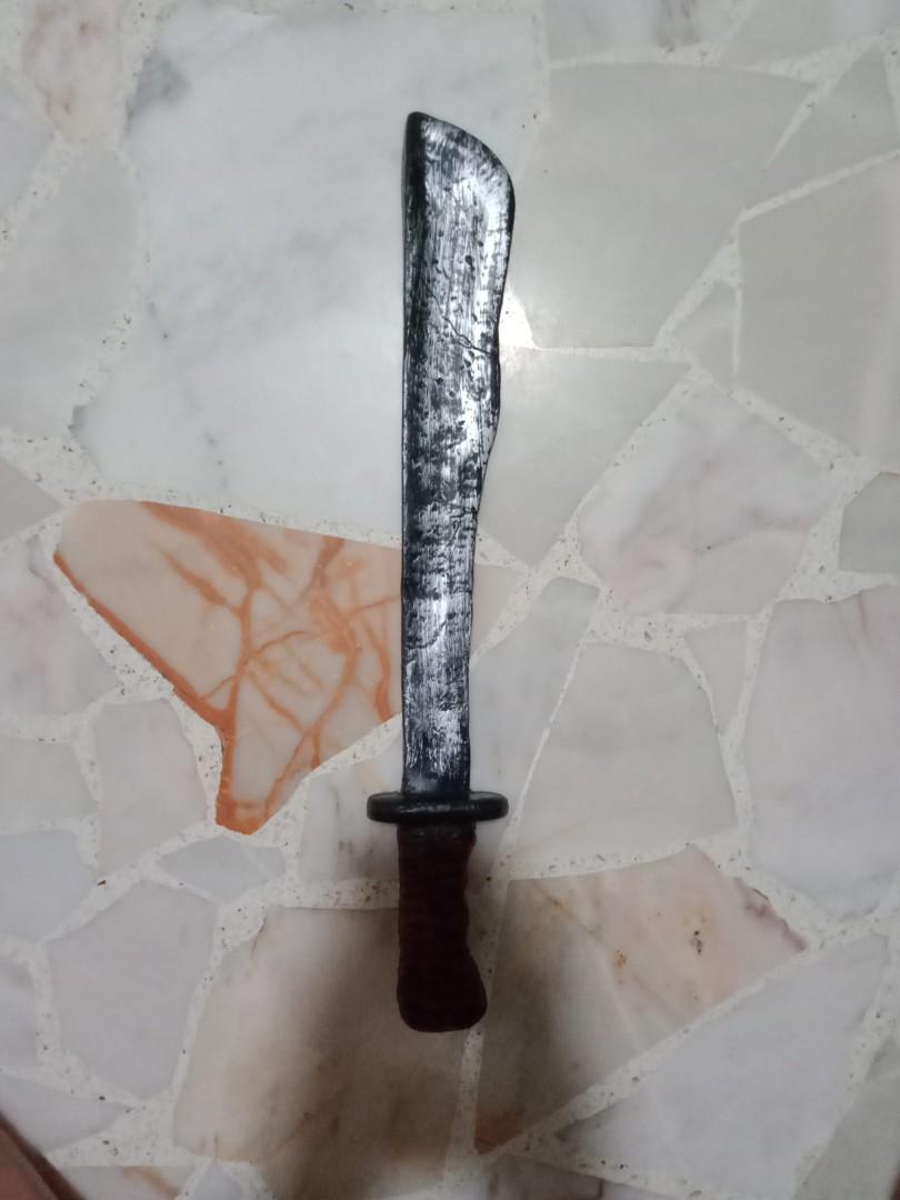 Halloween fake machete, Hobbies & Toys, Toys & Games on Carousell