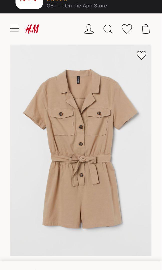 H&M romper (Category: Rompers) located in Cavite. Submitted by tuffluv (Listing ID 259499129, Image 1). Description: .