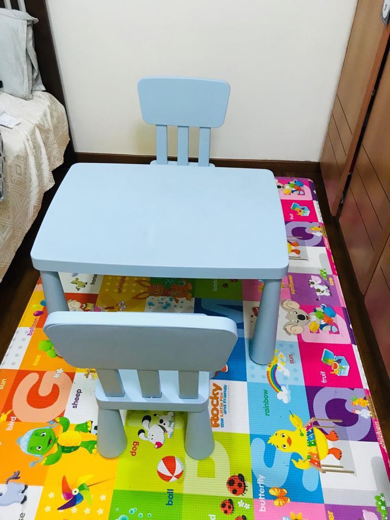 Ikea Kids Table Pre Loved Price Negotiable Furniture Tables Chairs On Carousell