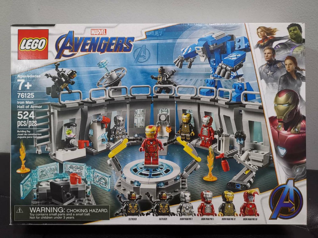 Iron Man Hall Of Armor Lego Toys Games Toys On Carousell