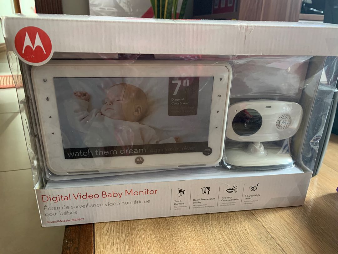 motorola digital video baby monitor
