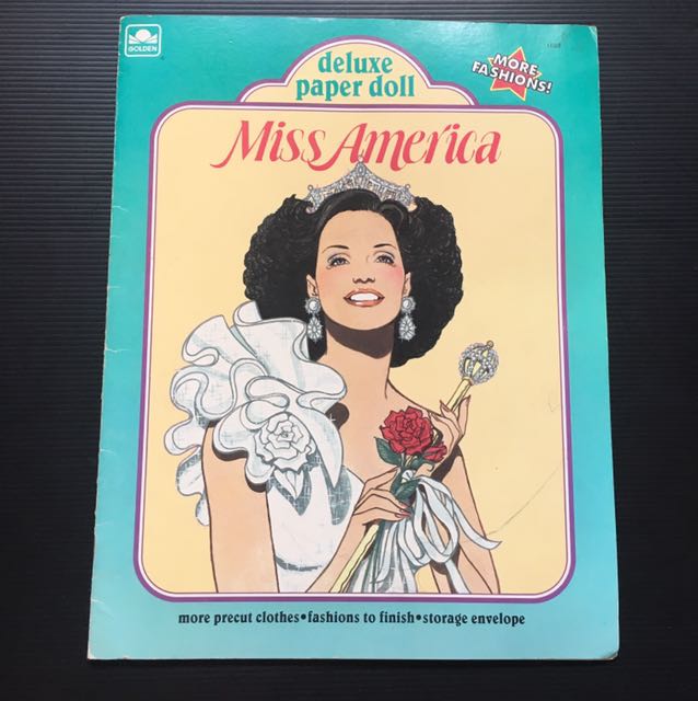 Ms America Paper Doll Clothes Book Vintage Collectibles Vintage Collectibles On Carousell