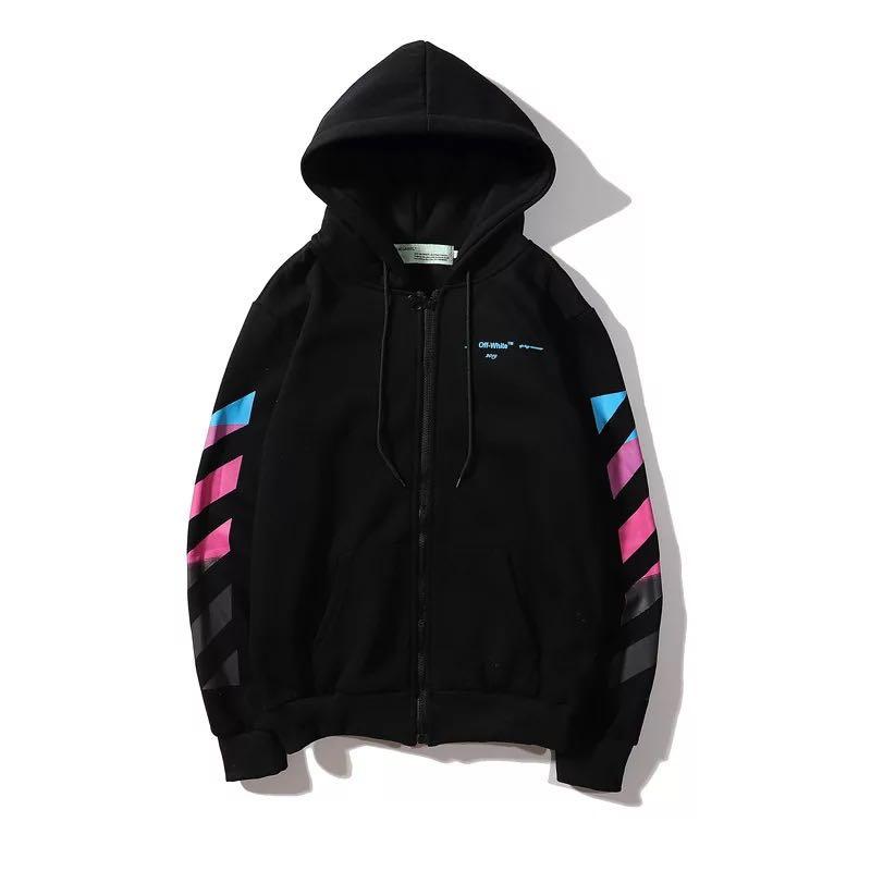 off white 19ss men s hoodie Men s Fashion Tops Sets Hoodies