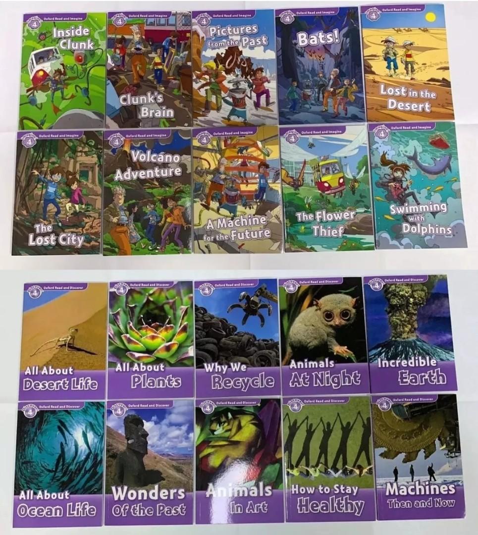 Oxford Read And Discover Level 4 20 Books Books Stationery