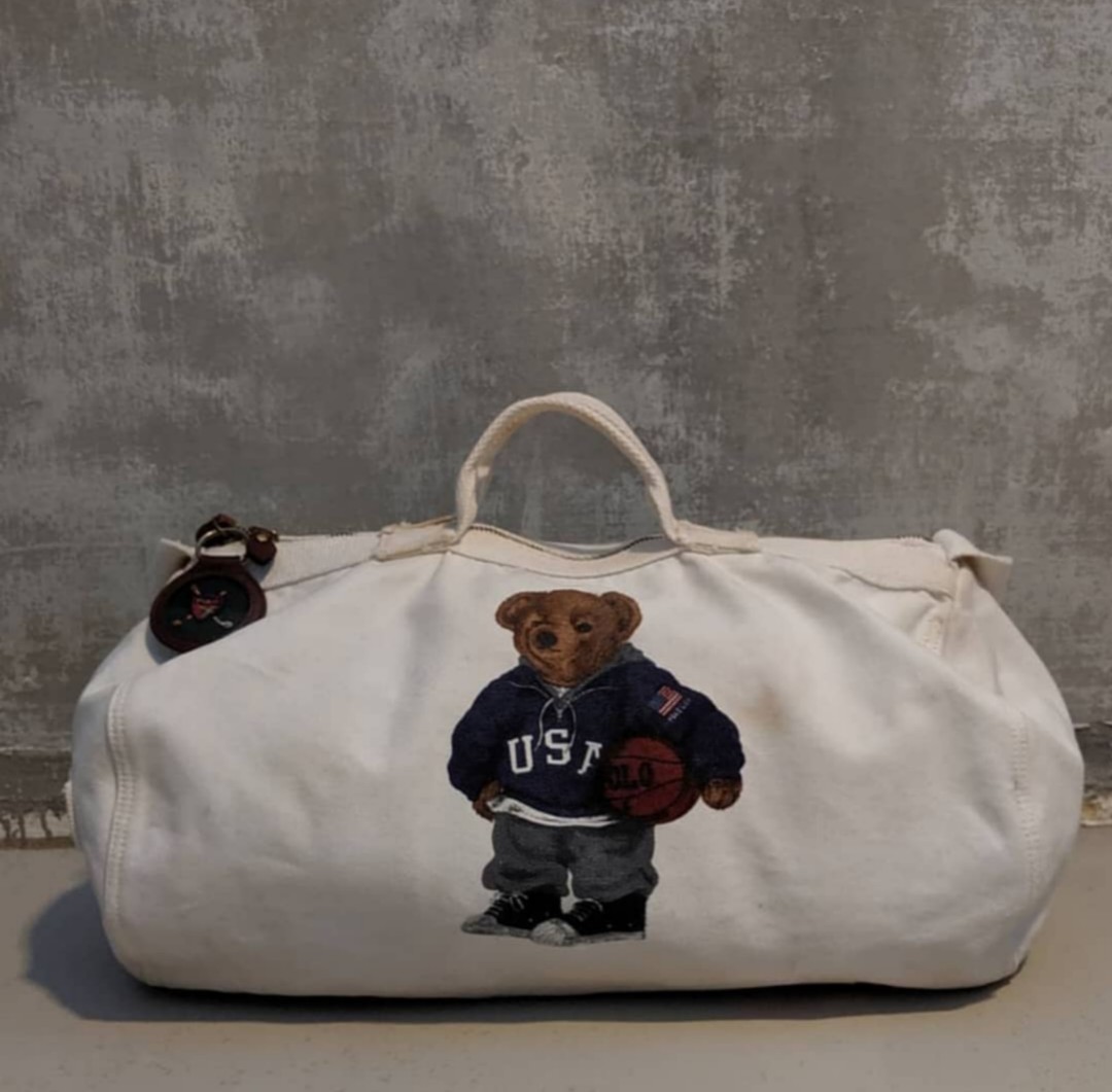 Polo bear duffle bag Clearance