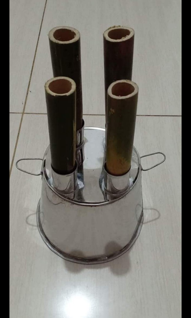 Puto Bumbong Steamer Stainless, Food & Drinks, Local Eats on Carousell