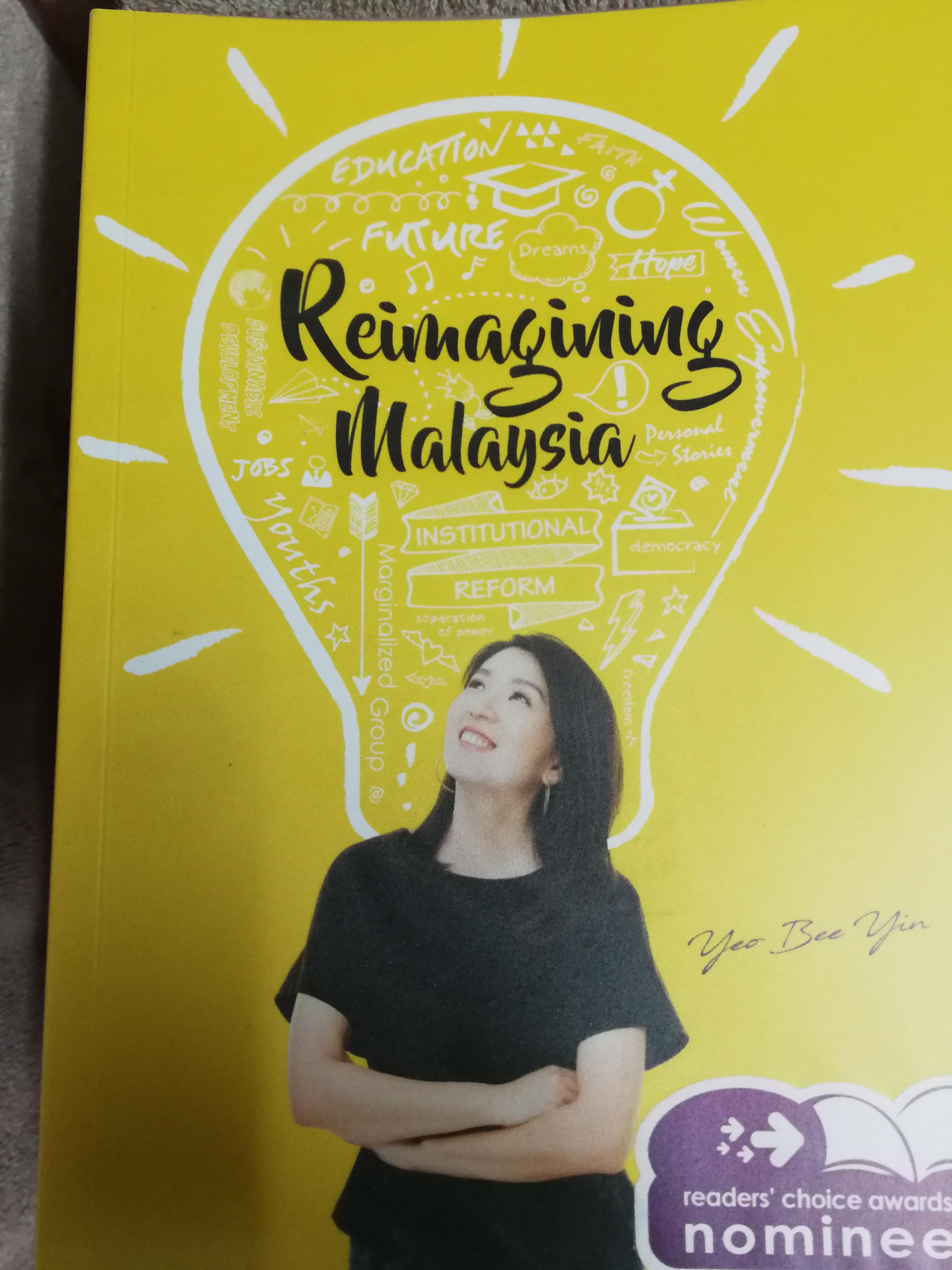 Reimagining Malaysia By Yeo Bee Yin Books Stationery Books On Carousell