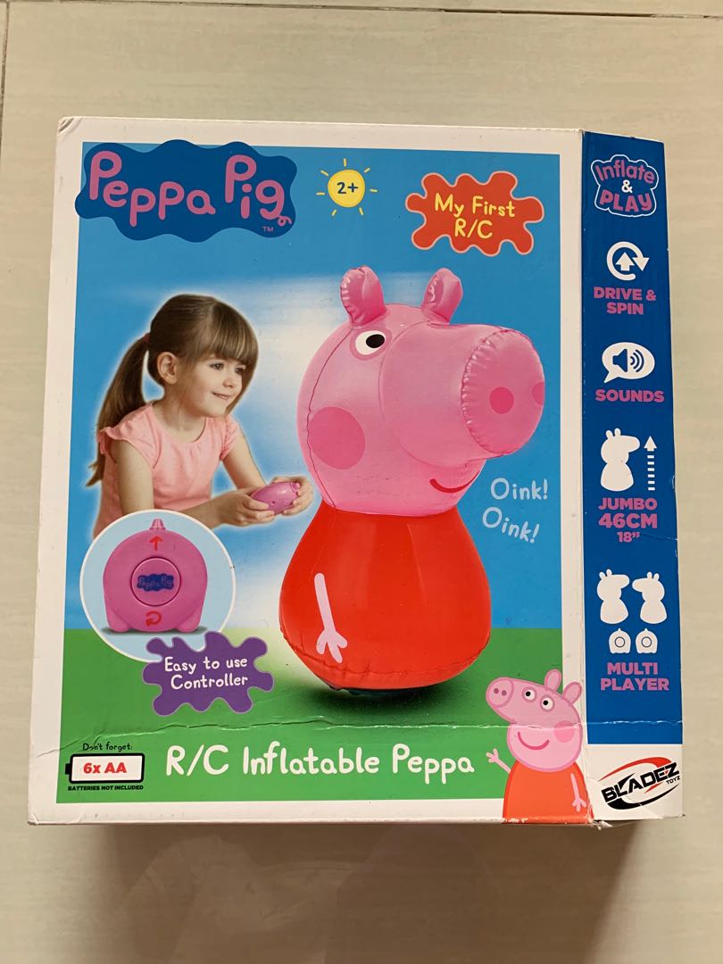 Remote control inflatable Peppa pig Hobbies Toys Toys Games