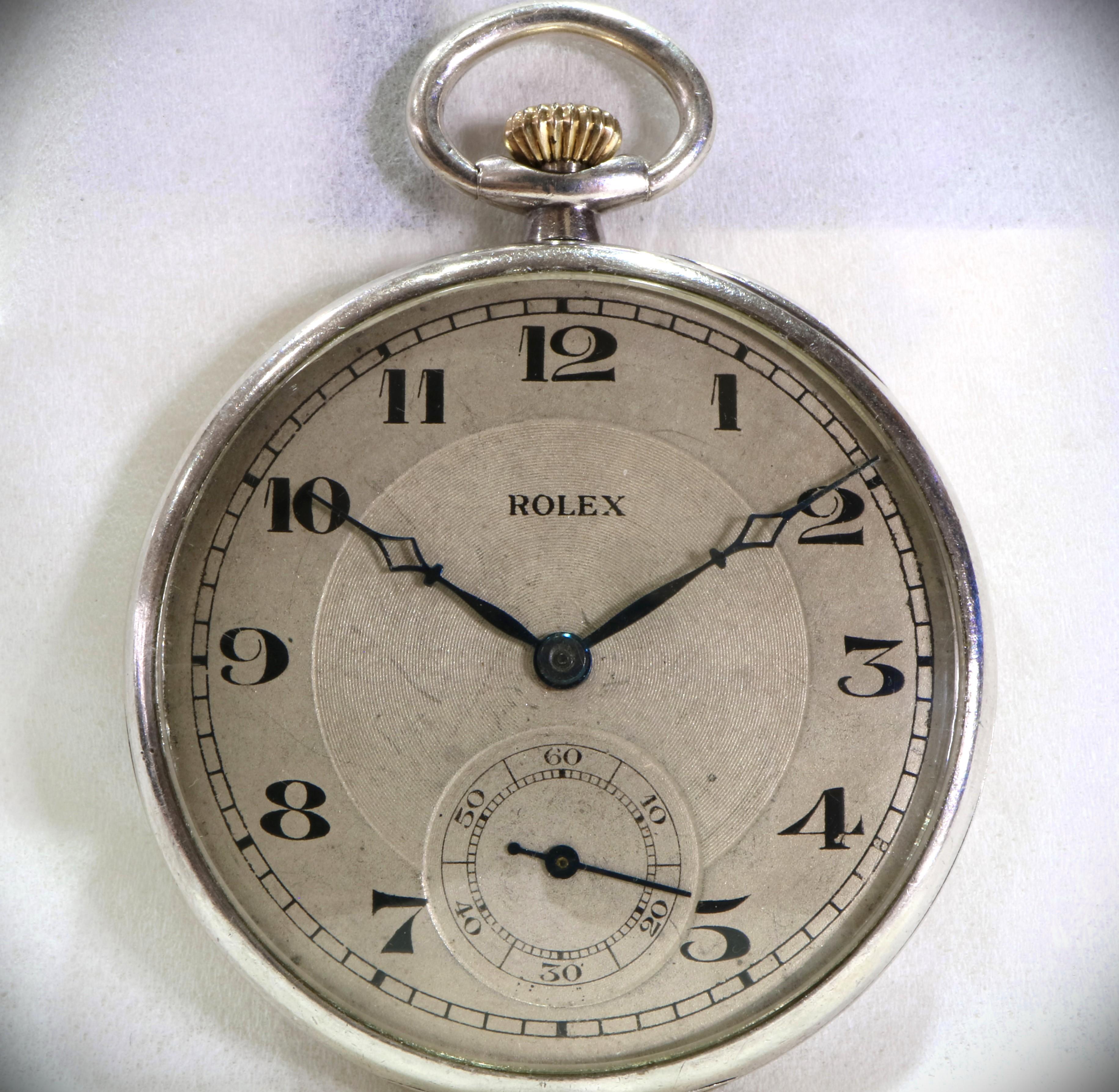 Rolex 925 silver pocket watch Montilier 666 Carousell