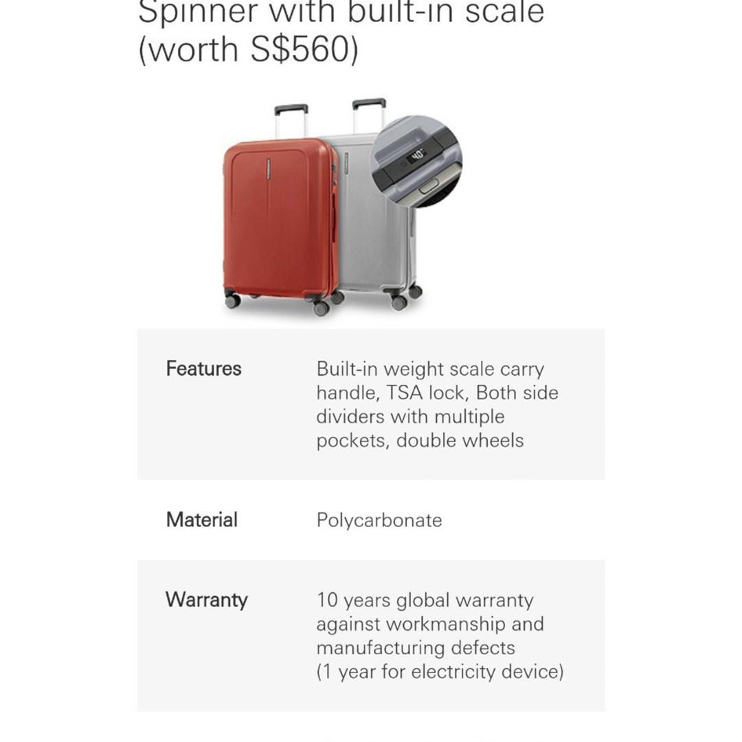 samsonite t5 68cm spinner