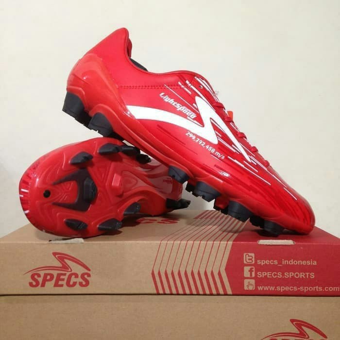 Sepatu Bola Specs Accelerator Lightspeed Emperor Red 100808 Original Olah Raga Perlengkapan Olahraga Lainnya Di Carousell