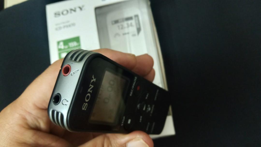 Sony ICD-PX470 4GB PX Series digital voice IC recorder, Audio, Portable ...